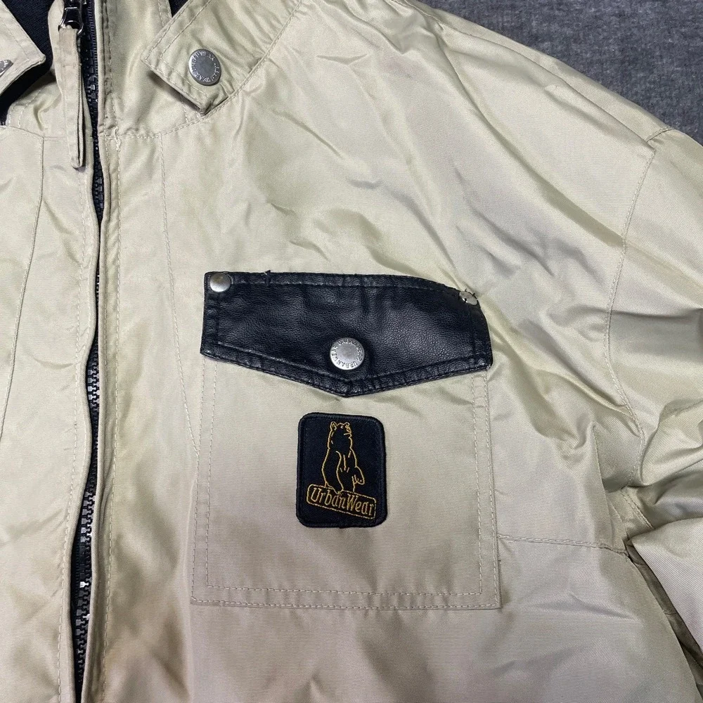 Compagnia Della Moda Bomber Jacket Urban Mens size 42 US 52‎ EUR Front Pockets